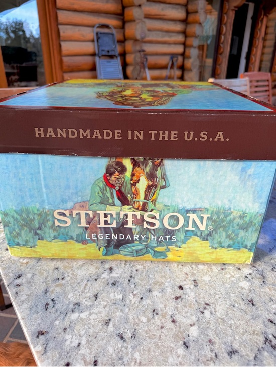 Classic Stetson Brown Wool Western Hat with Silver Accents main image 7